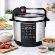 Nikai Digital Pressure Cooker 6 Liter – Model MEP682DS | Multi-Function Electric Cooker - Habitt