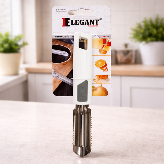Elegant Traditional Peeler – Serrated Blade Vegetable & Fruit Peeler - Habitt