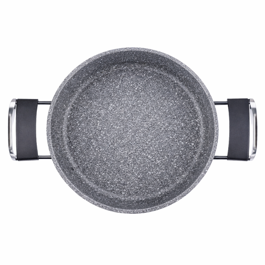 Palma Omelette Pan – Granite Nonstick Omelette & Egg Frying Pan with Dual Handles - Habitt
