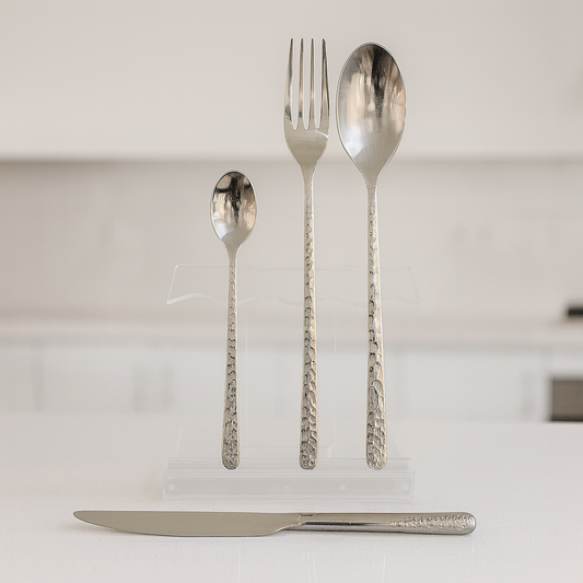 52-Piece Block Design Cutlery Set – Stainless Steel