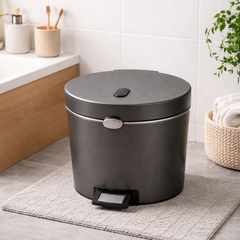 Suremiao Soft Close Dustbin – Modern Pedal Trash Can with Silent Lid & Odor Control for Home & Kitchen - Habitt