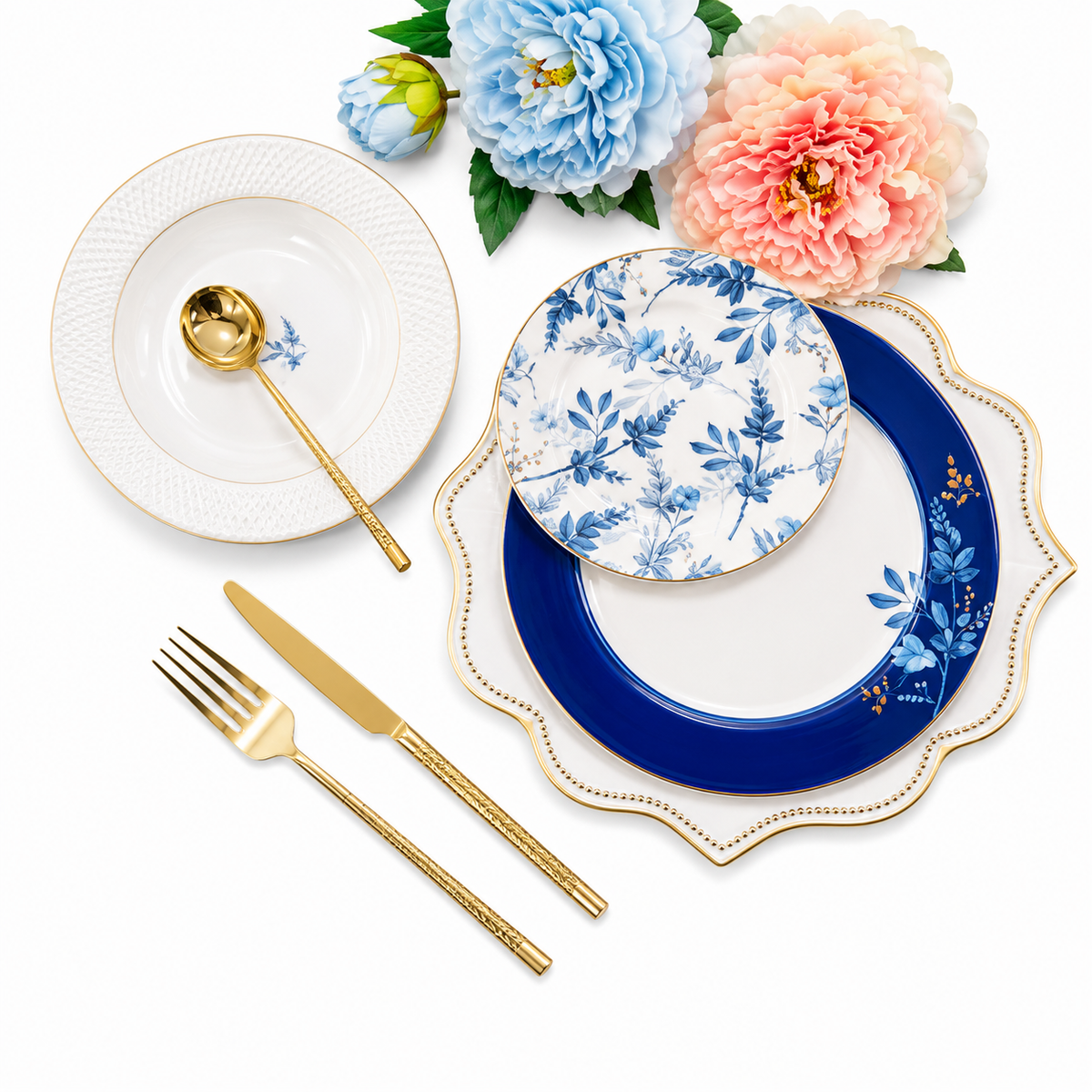 Timeless 18-Piece Plate Set | Complete Dinner Plate Collection