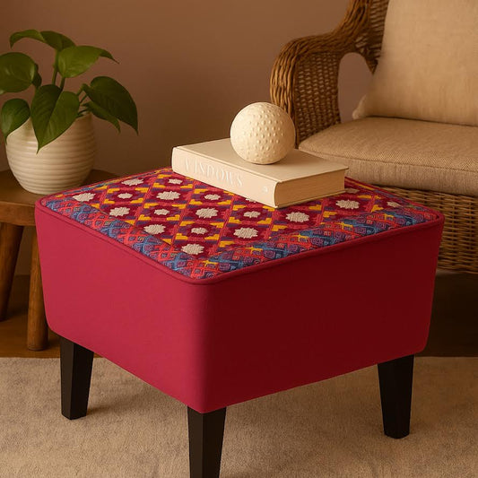 Shahi Pouf Purple
