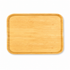 Medium Beige Rectangular Tray – Minimalist Serving Tray - Habitt