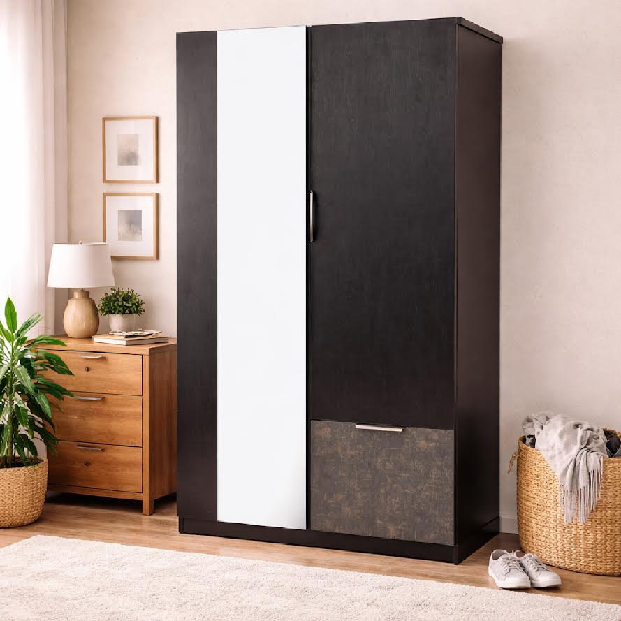 Novak 2 Door Wardrobe S4049/1003 - Habitt