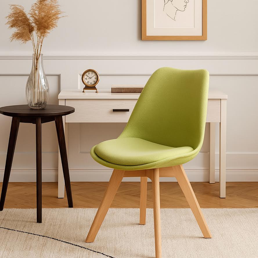 Gigma Light Green W/Fabric Chair