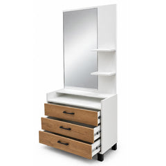Elana Bed and sidetable  & Dresser Bundle with Rs. 7,500 Gift Card
