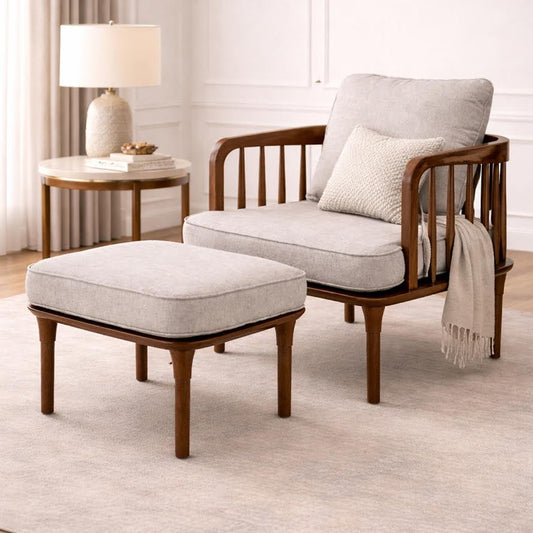 Timberland Chair & Puff