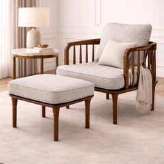 Timberland Chair & Puff