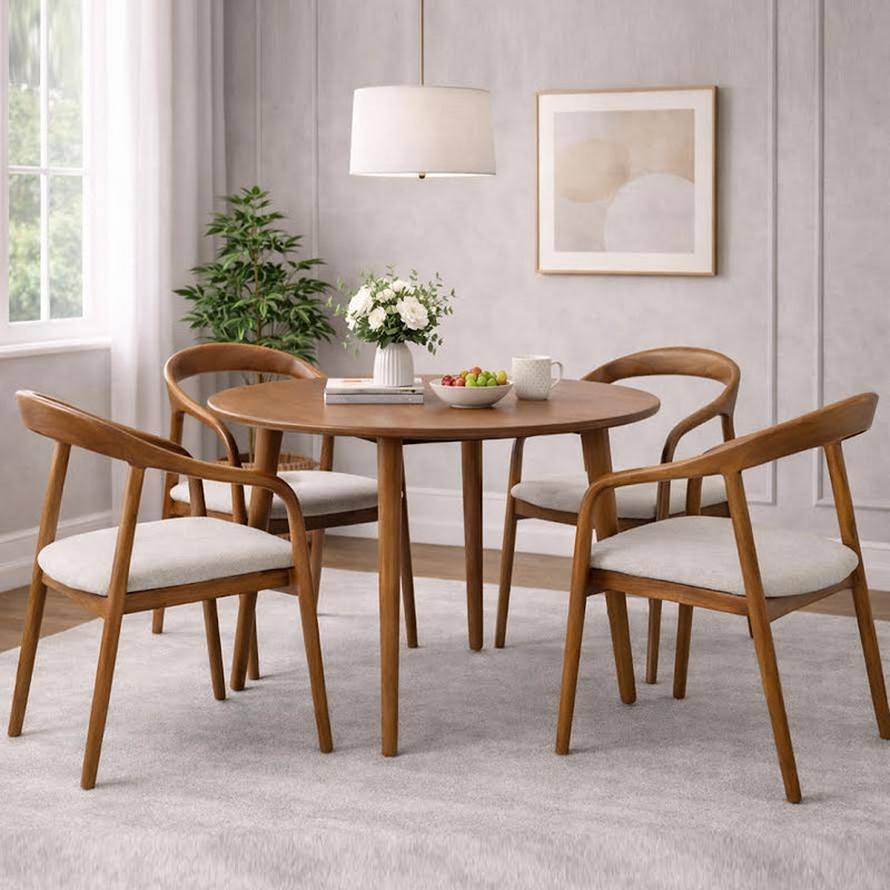 Nora  4 Person Dining Table - Habitt