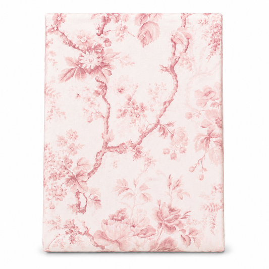 Percale Linear Pink Single Quilt Cover – 60x90"