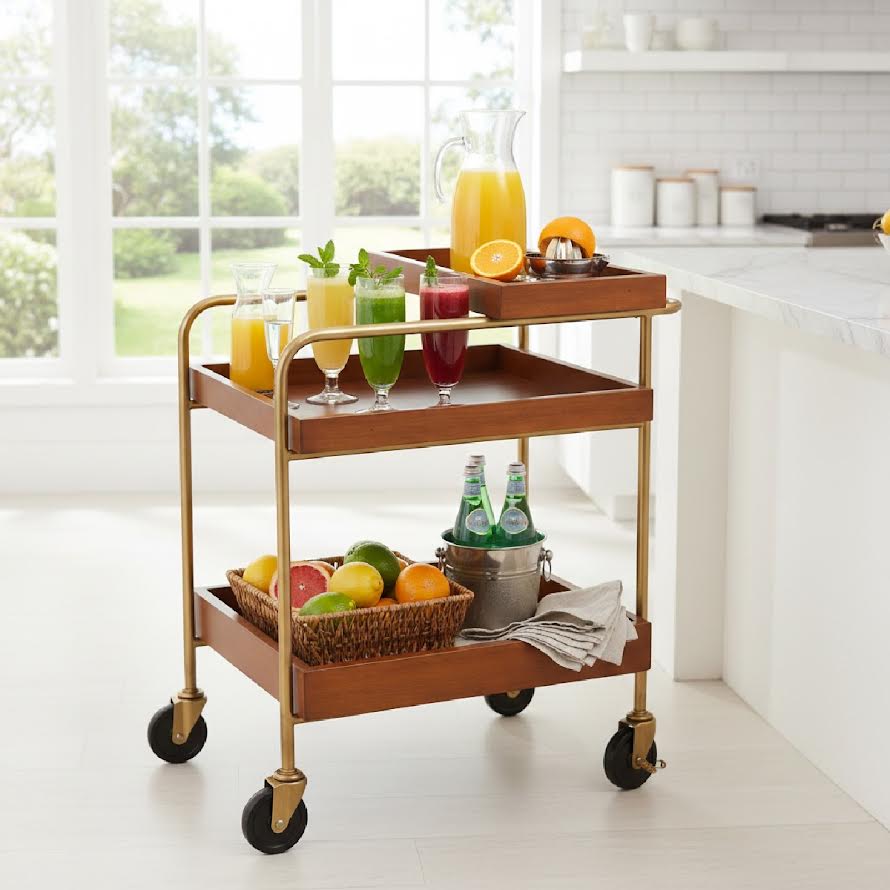 Timberland Tea Trolley