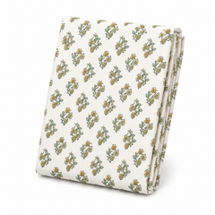 Percale Floral Buti Single Bed Sheet – 68 x 96 Inches