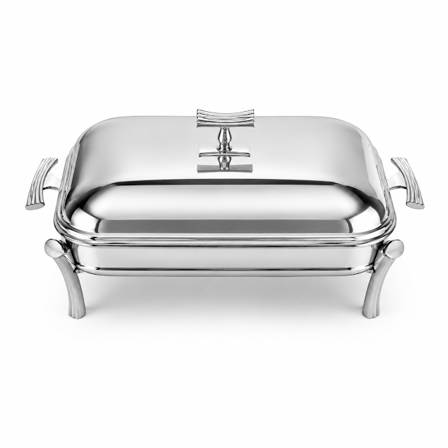 Premium Food Warmer Silver – 3 Liter Capacity