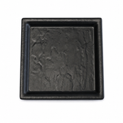 Black Square Quarter Plate – Modern Minimalist Serving Plate - Habitt