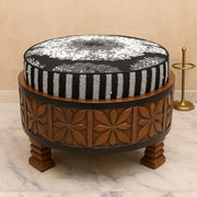 Looped woven Ottoman - Habitt