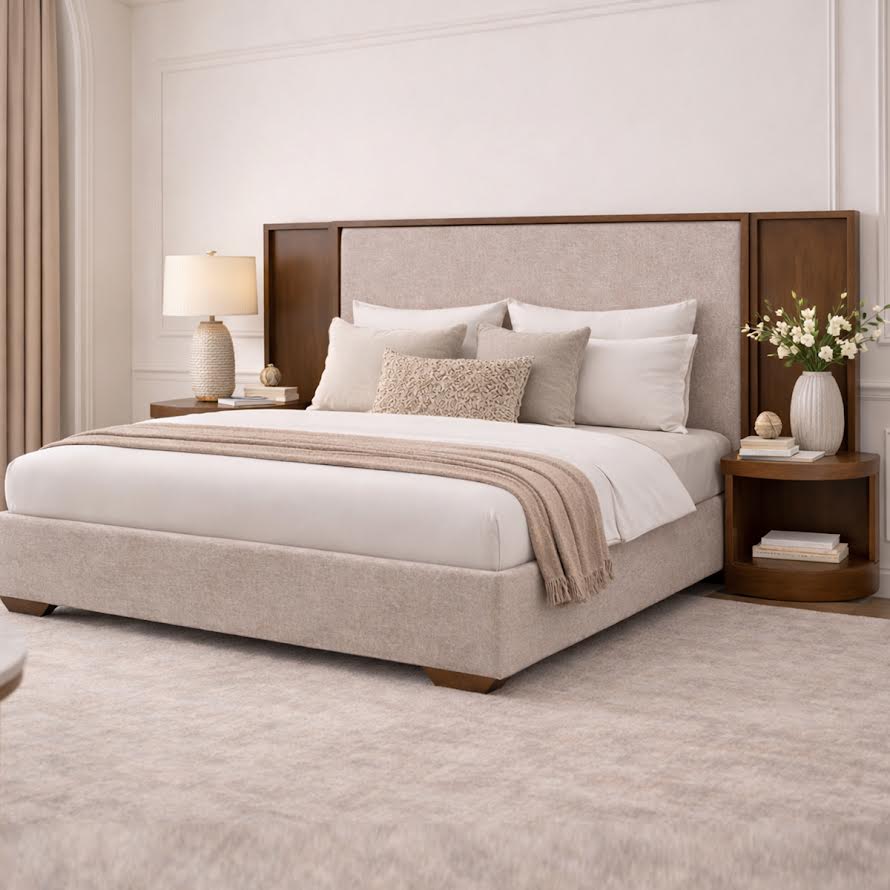 Timberland King Size Bed - Habitt