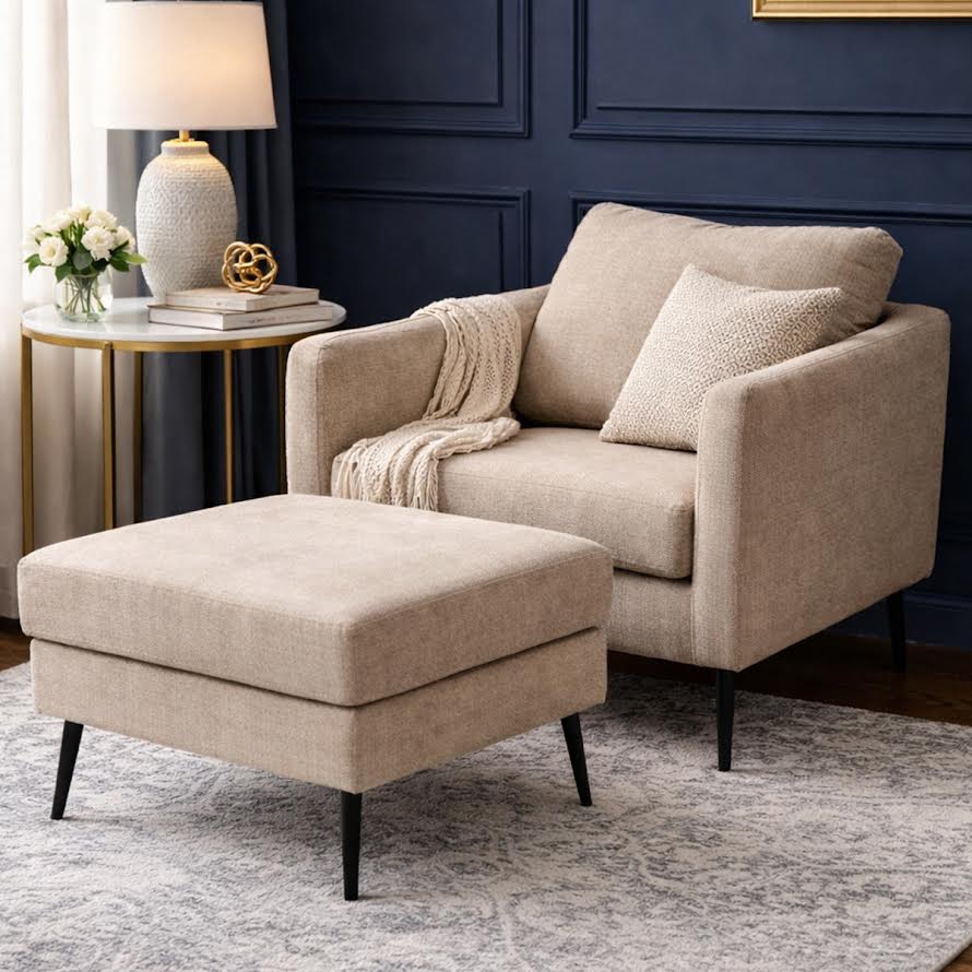 Haven Chair & Puff - Habitt