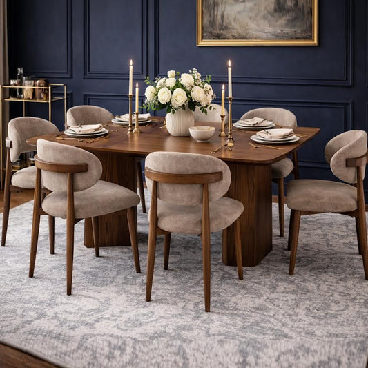 Haven 6 Person Dining Table - Habitt