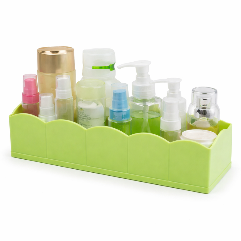 Imperial 5 Section Organizer – Multi-Compartment Plastic Storage Tray - Habitt