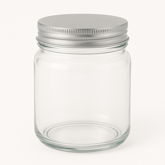 Multi-Purpose Glass Jar – Clear Storage Jar with Lid