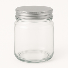 Multi-Purpose Glass Jar – Clear Storage Jar with Lid