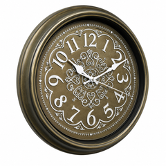 Heritage Glisso Clock – 14.5 Inch Plastic Frame