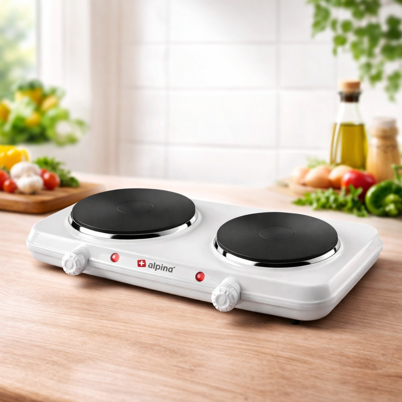 Double Hot Plate SF-6004-SB - Habitt