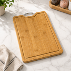 Wooden Cutting Board with Handle – 26x38CM & 30x43CM | Kitchen Chopping, Slicing & Food Preparation Board
