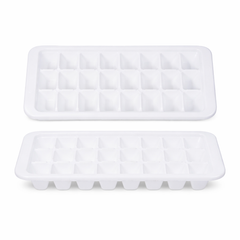 1 Pc Frosty Ice Tray (Medium/Large) – Multi-Grid Durable Ice Cube Maker for Freezer Use - Habitt