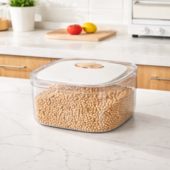Plastic Rice Bucket – Airtight Grain Storage Container with Lid