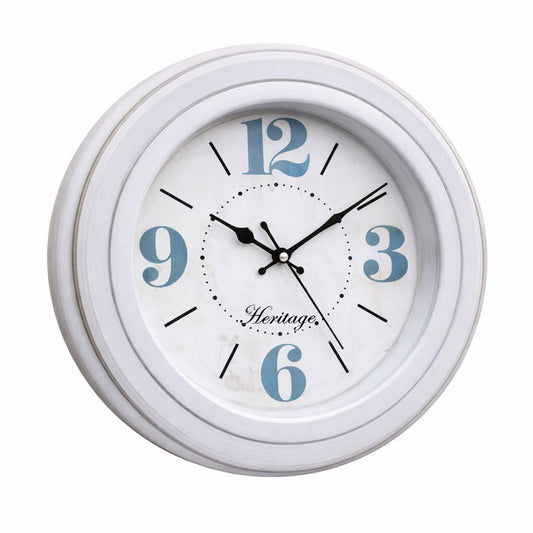 Orea Vintage Wall Clock – 13.75 x 13.75 Inch Classic Home Decor Clock - Habitt