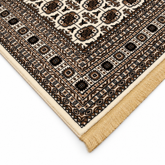 Rugs – Printed 5x7  Ft -  NS12BP_CREAM/P_CREAM
