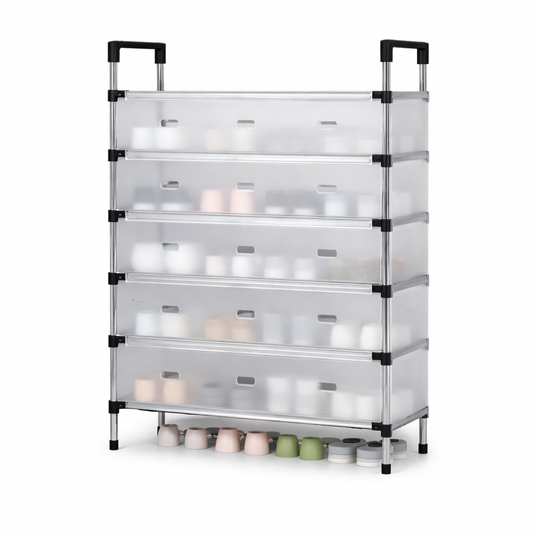 Shoe Organizer – Stackable Shoe Storage Rack