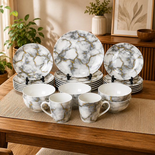 30 -Piece Porcelain Set – 6 Person Serving