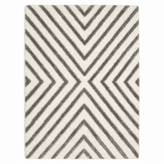 Rugs 5x8 Ft  -NL01ASH_D_GRAY
