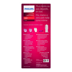 Philips BRT383/15 2000 Series Bikini Trimmer | Wet & Dry Cordless Trimmer with Rounded Edges