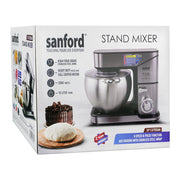 Sanford Stand Mixer 2000W – 10 Liter Stainless Steel Bowl, Full Copper Motor, 6 Speed (SF-1370SM) - Habitt
