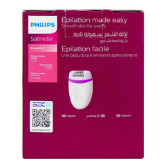 Philips Satinelle Essential Corded Compact Epilator BRE225/01 – Efficient Hair Removal for Smooth Skin