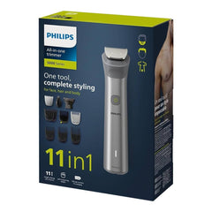 Philips MG5930/15 Multigroom Series 5000 All-in-One Trimmer | 11-Piece Wet & Dry Grooming Kit