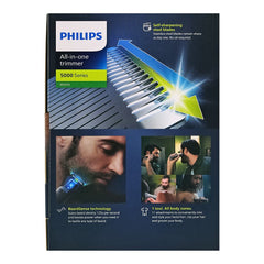 Philips MG5930/15 Multigroom Series 5000 All-in-One Trimmer | 11-Piece Wet & Dry Grooming Kit