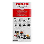 Nikai Food Processor 10In1 NFP3100A - Habitt