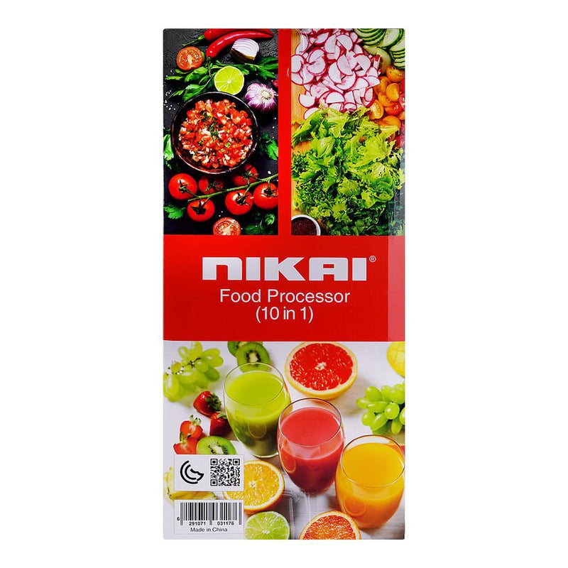 Nikai Food Processor 10In1 NFP3100A - Habitt