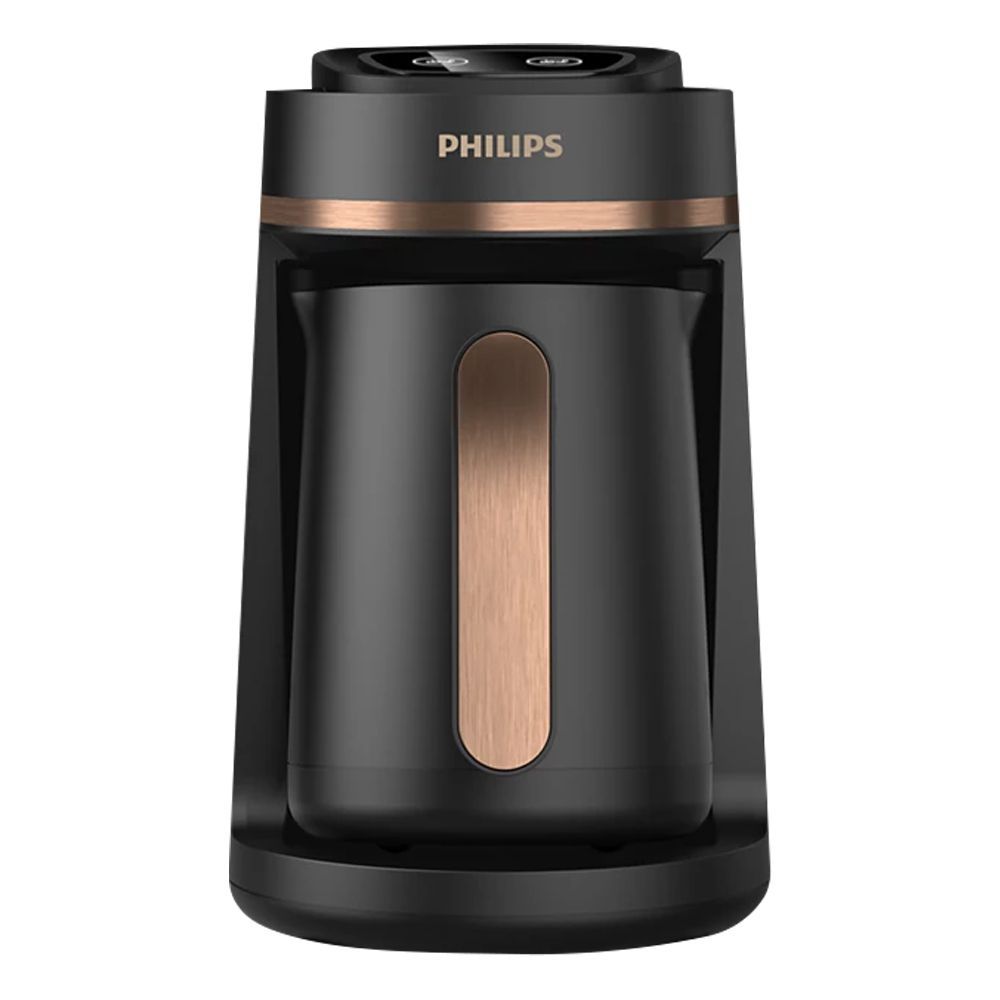Philips 5000 Series Turkish Coffee Maker HDA150/62 – 735W Fast-Brew Machine with Boil Control Sensor & 360° Rotating Base