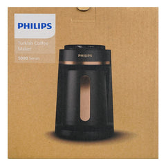 Philips 5000 Series Turkish Coffee Maker HDA150/62 – 735W Fast-Brew Machine with Boil Control Sensor & 360° Rotating Base