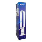Alpina SF-5000 Electric Bladeless Fan | BLDC Motor, 10-Speed Quiet Cooling with Remote & Timer – 100–140V - Habitt