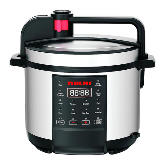 Nikai Digital Pressure Cooker 6 Liter – Model MEP682DS | Multi-Function Electric Cooker