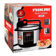 Nikai Digital Pressure Cooker 6 Liter – Model MEP682DS | Multi-Function Electric Cooker - Habitt