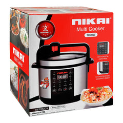 Nikai Digital Pressure Cooker 6 Liter – Model MEP682DS | Multi-Function Electric Cooker