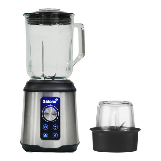 3stone 2-In-1 Smart Blender 1000W with Grinder Jar – High-Power Multi-Function Kitchen Blender (SBNR300)